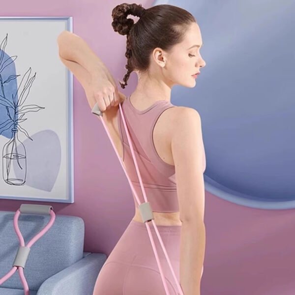 8-shaped pull-up yoga elastic band
