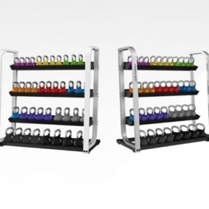 Kettle bell rack