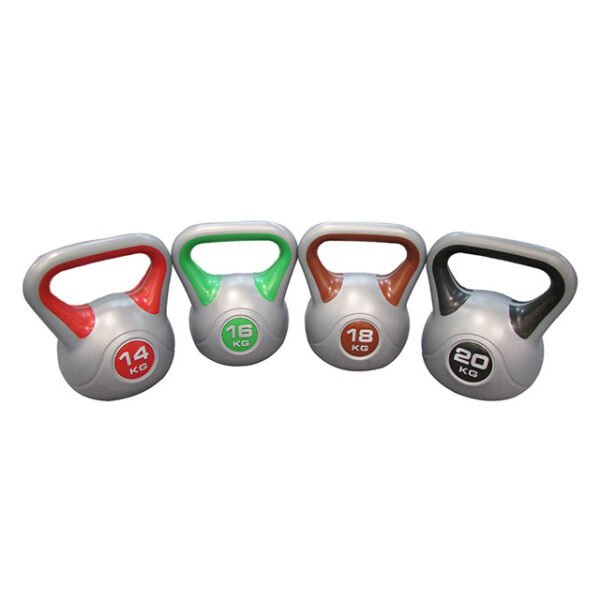 Colored cement kettle bell