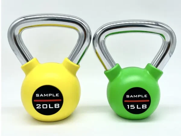 Electroplating/PVC kettle bell